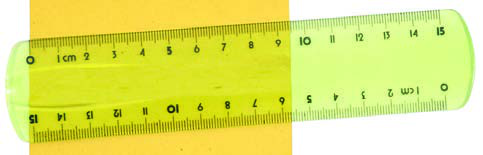 Fig. 5.5: Correct position of the eye is B (directly above)